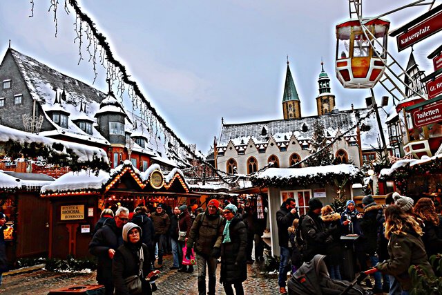 Der Weihnachtsmarkt in Goslar