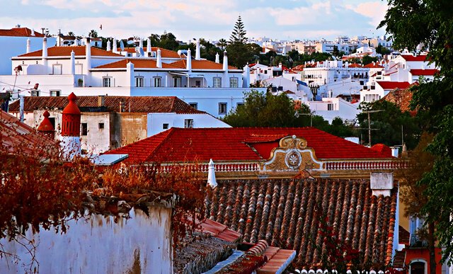 Blick über Tavira