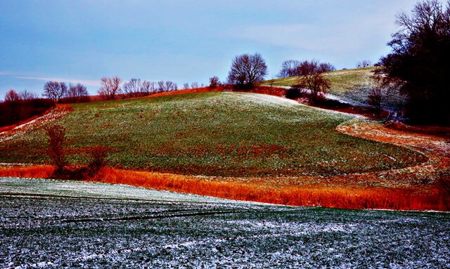 Schöne Landschaft bei Groß Denkte