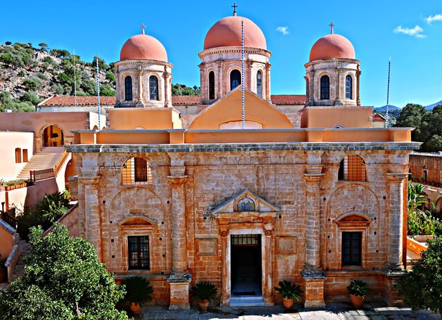 Das Kloster Agia Triada auf Kreta