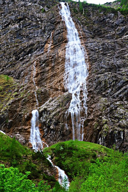 Bergacht Wasserfall